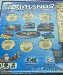 THE TOWERS OF ARKHANOS Dice Drafting Board Game, IDW Games 2019, Daniel Alves