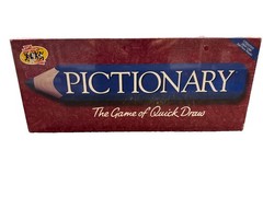 Vintage Pictionary 1997 Milton Bradley Board Game 90s – Family ~Brand New Sealed