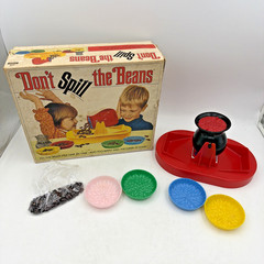 Vintage 1967 Don’t Spill the Beans Game Schaper 1960’s VTG Complete! FAST SHIP
