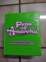 Puns of Anarchy Outrageous Pun-Making Party Game 3-5 Players