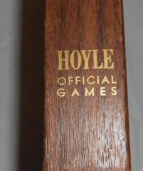 Vintage Hoyle Official Games The Kan Yu Puzzler Model No. 8107 Walnut SETCO HTF