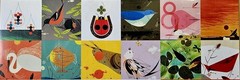 Charley Harper Memory Game Mid-Century Art Boxed Complete 72 Card Set – Sealed
