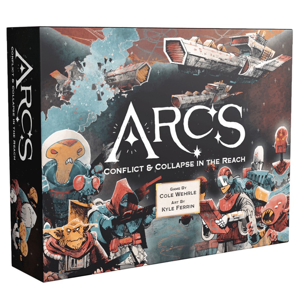 Arcs: Conflict & Collapse in the Reach Core Board Game Leder Games – New Sealed