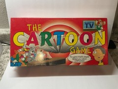 TDC Games The Cartoon Game Board Game As Seen On TV Vintage Sealed Boxed