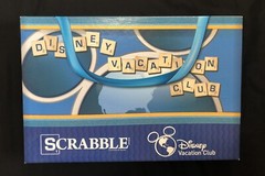 Disney Vacation Club Scrabble Game USAopoly 2014 Hasbro Preowned