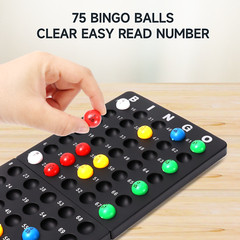 Deluxe Bingo Game Set w/Metal Bingo Cage Perfect for the Whole Family FriendsANY