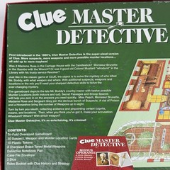 CLUE Master Detective BOARD GAME HASBRO Gaming 2020 Complete!