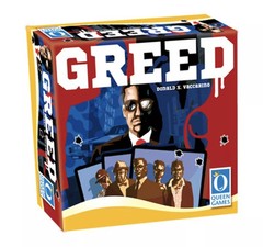 Greed Donald X Vaccarino Board Game Queen Games 2-5 Players 30min Fun Exciting
