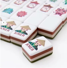 new high-end Green American Mahjong Tiles set
