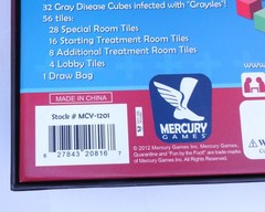 Quarantine Board Game Brand New Opened Box 2012 Mercury Games Mark Klassen