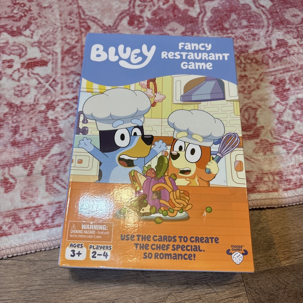 Bluey Fancy Restaurant Game