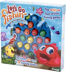 Fast-Action Fishing Game – Let’s Go Fishin’ for Kids Ages 4 and Up, 1-4 Players