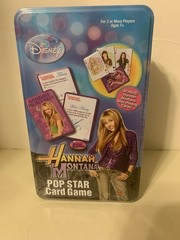 Cardinal Disney Hannah Montana Miley Cyrus Pop Star Card Game Ages 7+ New Sealed
