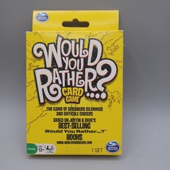 Spin Master Games, Would You Rather? Funny Party Card Game Rather