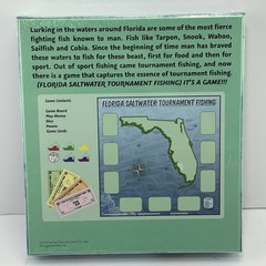 Florida Saltwater Tournament Fishing Board Game NEW Sealed HTF Rare VTG 1992