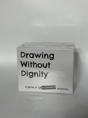 Drawing Without Dignity : A Game of Uncensored Sketches Adult Pictionary NEW