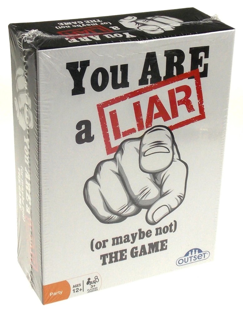 Outset Media: You Are A Liar (or Maybe Not) Card Game Family Board BRAND NEW