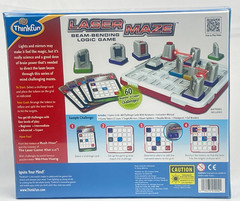 ThinkFun Laser Maze Beam Bending Logic Board Game 60 Challenges (Sealed)