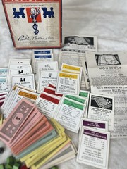 Vintage Monopoly Collection Lot 1930s Parker Bros Sets + 1970s Complete Game