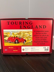 Touring England – Family Board Game by Retro Range Toys and Games 2007 Complete