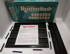 This Rare RUMMIKUB Rummy Tile Game 1997 Hertzano Israel – NIB W/Carry Case.