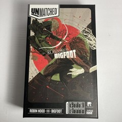 Restoration Games – Unmatched: Robin Hood VS Bigfoot (2019) – COMPLETE! RARE