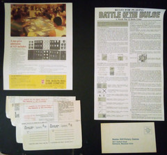 VTG 1991 AVALON HILL WW2 BATTLE OF THE BULGE BOARD GAME UNPUNCHED COMPLETE?