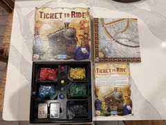 Days of Wonder Ticket to Ride Board Game Spiel des Jahres 2004 MPN 7201 2+