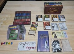 Hardback A Novel Deck Builder 100% Complete Tim Fowers 2017 Game Free Shipping