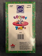 RARE 1995 Looney Tunes POG Factory Sealed 36 Pack Display Box Canada Games WPF