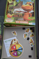 Dinosaur Train All Aboard Game PBS Kids 2010 Pressman Complete