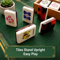 Luxury Mahjong Tile Set 160PCS – Full American Standard Game Pack
