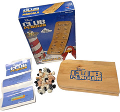Disney Club Penguin Mancala Wooden Board Game by Cardinal #64157 47 – Stones SEE