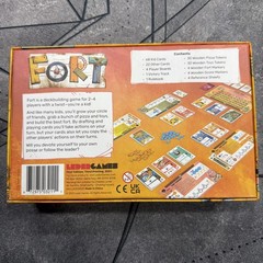 FORT Board Game by Leder Games 2021 Edition 100% Complete