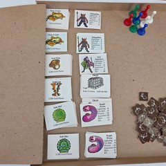 Dungeon! Vintage 1981 TSR Fantasy Boardgame Dungeons & Dragons Era Incomplete
