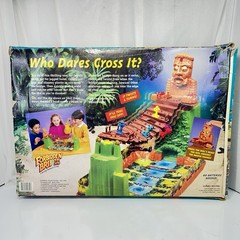 1992 Forbidden Bridge Board Game Milton Bradley Works *not Complete*