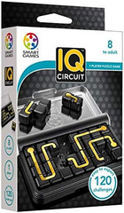 IQ Circuit Portable Game with 120 Challenges for Ages 8-Adult