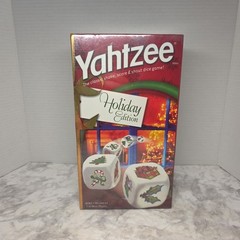 Yahtzee Holiday Edition Christmas Family Dice Game Hasbro USAopoly New Sealed