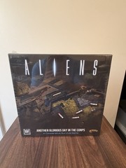 Lot of 5: Aliens Another Glorious Day In The Corp Base + 2 Expansions + 2 Minis