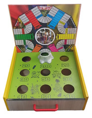 Juego de Sapo Sapo Rana Artesanal Con Parques y Escalera