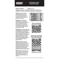 MasterPieces – Hershey’s Kisses vs Reese’s – Officially Licensed Checkers Game
