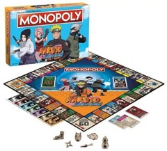 Naruto Shippuden MONOPOLY® Age 8+ 2-6 Players 60+ minutes New 2021