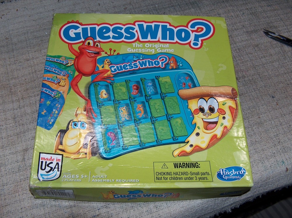 Guess Who? Board Game – Milton Bradley 2013 Complete