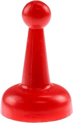 24-Piece Assorted 1″ Multi-Color Pawns for Board Games and Crafts – Fun Learning