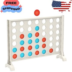 LED Jumbo 4-in-a-Row, Indoor and Outdoor Table Game