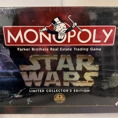 NEW & SEALED 1996 Star Wars Monopoly Limited Collectors Edition 20th Anniversary