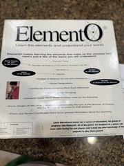 Lewis Educational Games ElementO Science Educational Board Game 10+ 2+ Complete