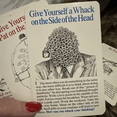 VTG Creative Whack Pack Roger von Oech Thinking Workshop Cards Game 1992 AMAZING
