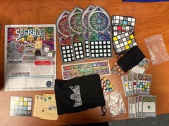 Sagrada Dice Drafting Placement Strategy Game