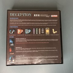 Deception Murder in Hong Kong Board Game 100% Complete